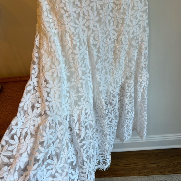 Like New! Lost + Wander White Lace Madonna Lily Maxi Dress | Size L - Picture 11 of 12